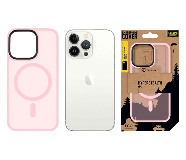 Tactical MagForce Hyperstealth Kryt pro Apple iPhone 13 Pro Pink Pant - 1514117 - zdjęcie 3